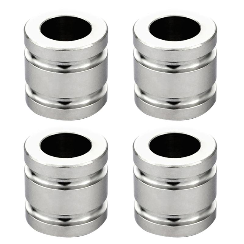 4Pcs Metal Lanyard Bead Paracord Beads Paracord Bead Lanyard Beads Knife Pendant