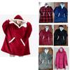 Blanket Oversized Hoodie  Plush Giant Sweatshirt Adult Kids Sleeves Pocket