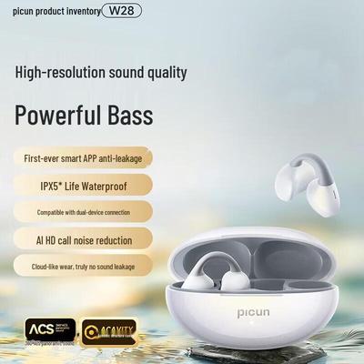 Picun W28 Open-Ear Clip Bluetooth Earbuds