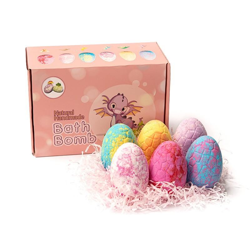 

Dinosaur Surprise Bath Sphere Ornament Easter Kid Adult Foam Bath Present Suit Natural Sea Salt Discoloration Comfortable Household Decoration