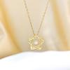 Luxury Star Pendant Necklace: Elegant Clavicle Chain for Girlfriends