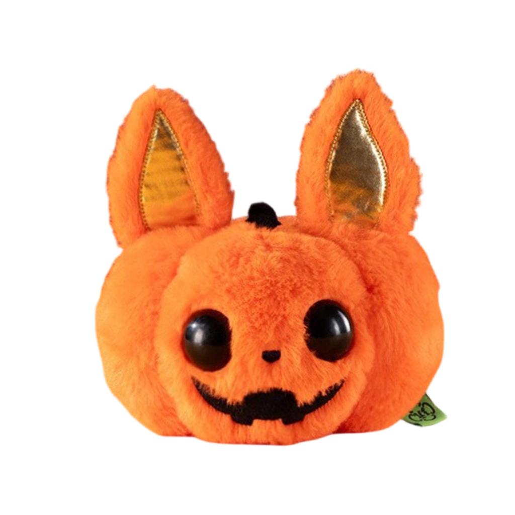 Halloween Plush Squeaky Durable Chew Toy for Pets Soft Skull Shaped Interactive Sound Toy for Dogs and Cats Indoor Outdoor Use