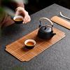 Creative Handmade Bamboo Tea Mat Craftsmanship Kung Fu Tea Set Accessories Tea Making Insulation Mat Bamboo Mat Dry Tea Mat