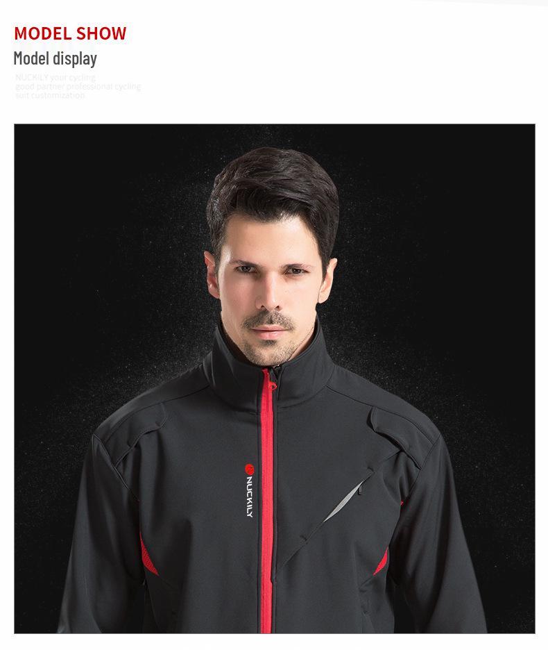 NUCKILY Unisex Winter-Radanzug - Winddichte Fleecehose für Wärme und Mountainbiking