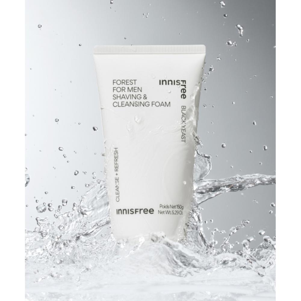 Innisfree Forest For Men Shaving   Cleansing Foam 150g FREE
