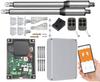 De250Wifi Dubbelbladig Grindkit 2X2,5M 400Kg Wi-Fi 2Xfjärrkontroll