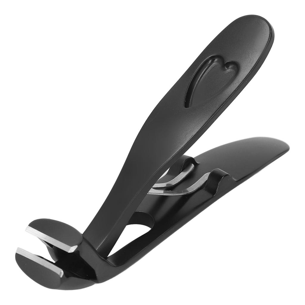 Angled Head Nail Clipper Wide Jaw Opening Fingernail Clipper Ergonomic Toenail Trimmer With Nail File for Seniors Thick Nails Large