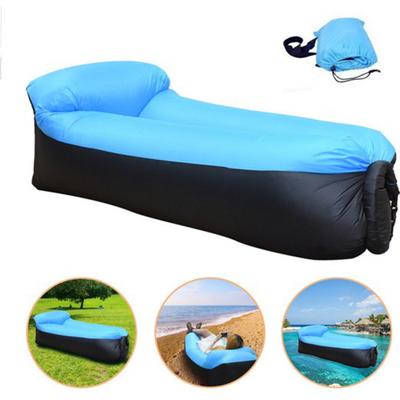 Portable Inflatable Lounge Chair With Pillow With Storage Bag For Easy Installation Suitable For Camping Beach And Festivals