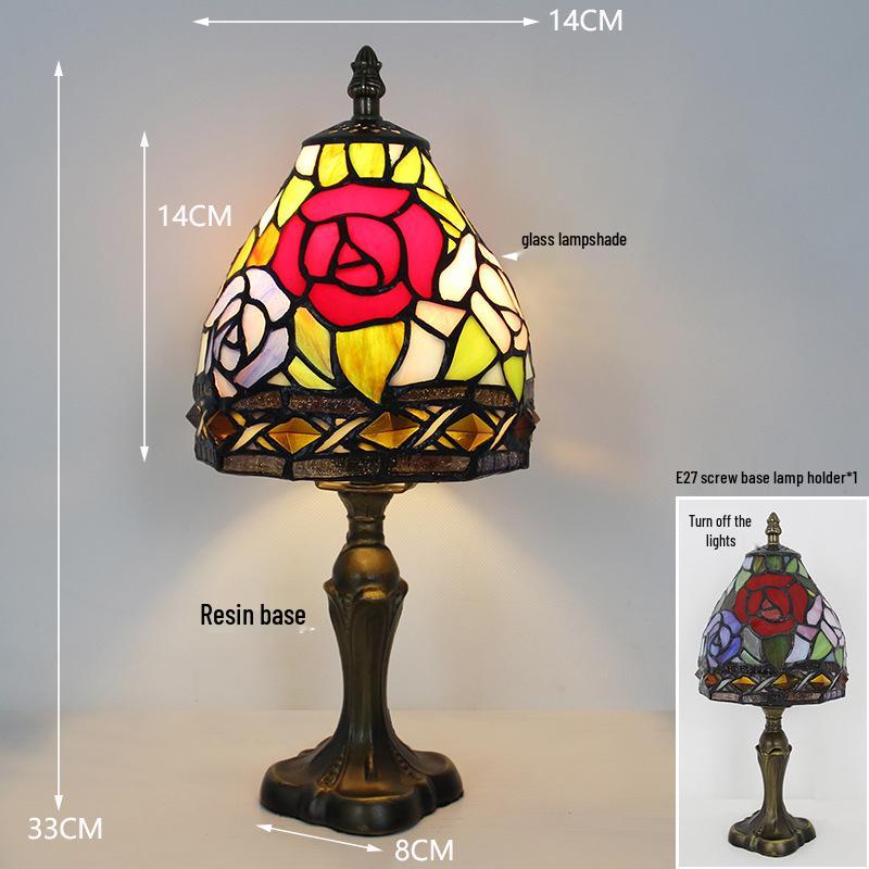 European Retro Dimmable Desk Lamp for Study, Cafe, or Bedroom