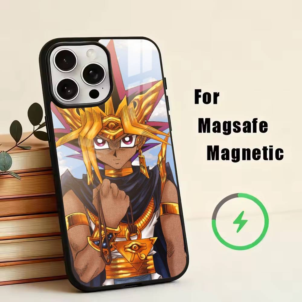 Game Y-Yu-Gi-Oh    Phone Case For iPhone17,16,15,14,13,12,11 Plus,Pro Magnetic For Magsafe Wireless Charging iPhone17Promax