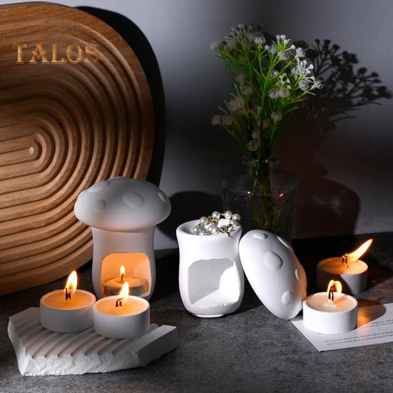 Mushroom Candlestick Mold Silicone Resin Kitchen Accent Mold Non-Stick Material Candle Holder Mold DIY Candle Making Mold