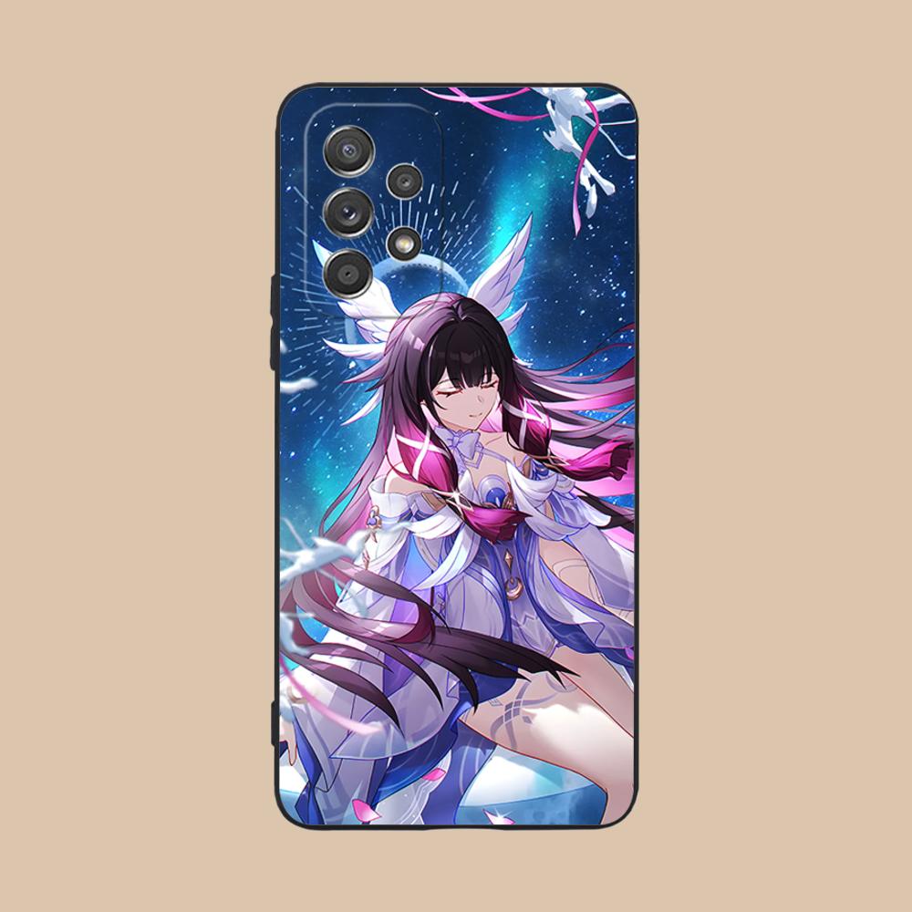 Genshin Impact Columbina Phone Case for Samsung Galaxy A56 55 54 53 52 51 36 35 34 23 16 15 5G Colorful Cover Cellphones Cover