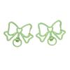 5pcs/lot Colorful Butterfly Shape Lobster Clasps Swivel Keychain Alloy Metal Key Hooks For Jewelry Making Supplies Crafts