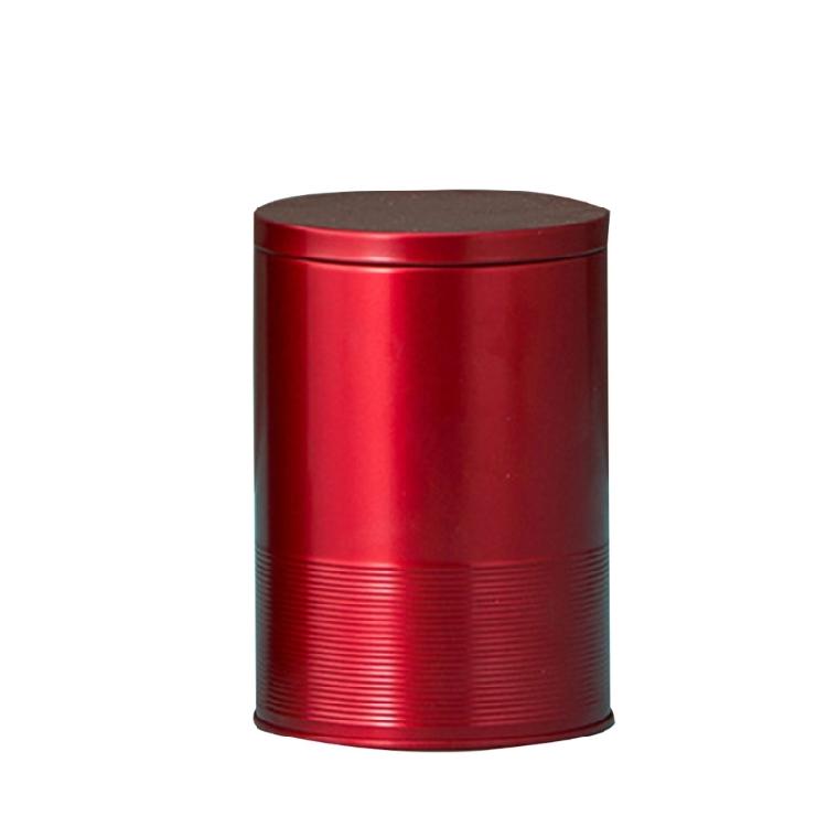 Elegant Tea Stashes Jar Durable Metal Container for Herbs Storage Container Can small красный 636₽