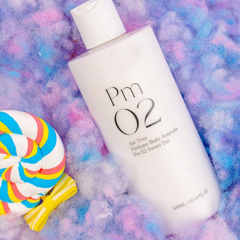 Am:Tree Pm02 Sweet Day Perfume Body Ampoule Fruity Floral Body Lotion 300ML