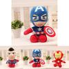 Colorful Avengers Plush Toy Collection With Spiderman Captain America Ironman Design