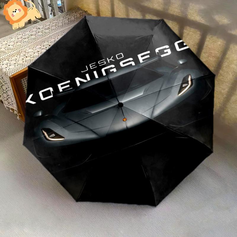 Koenigsegg Jesko: Elegance Folding umbrella Umbrella 8 paraphenoid bones light travel Sun umbrella