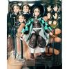 Latest Hot Original Bandai S.H.Figuarts Demon Slayer Kamado Tanjirou Nezuko Tomioka Giyuur 14cm Anime Action Figure Collectible Toy