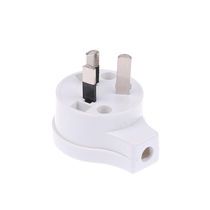 

1Pc 10A AC Power Charger Adapter Connector Cable Electrical Power Male Plug Adaptor Detachable Plug For AU Australia New Zealand белый