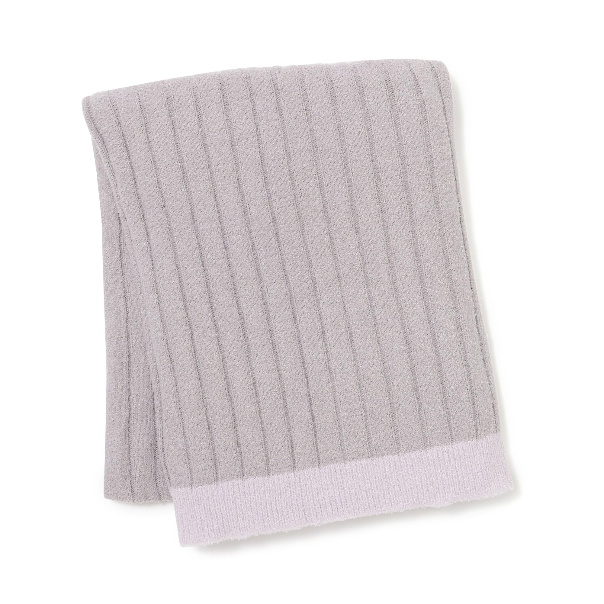 

Francfranc Melty Two-Color Knit Throw (170x100cm) Purple Nylon Two-Color Blanket Gift