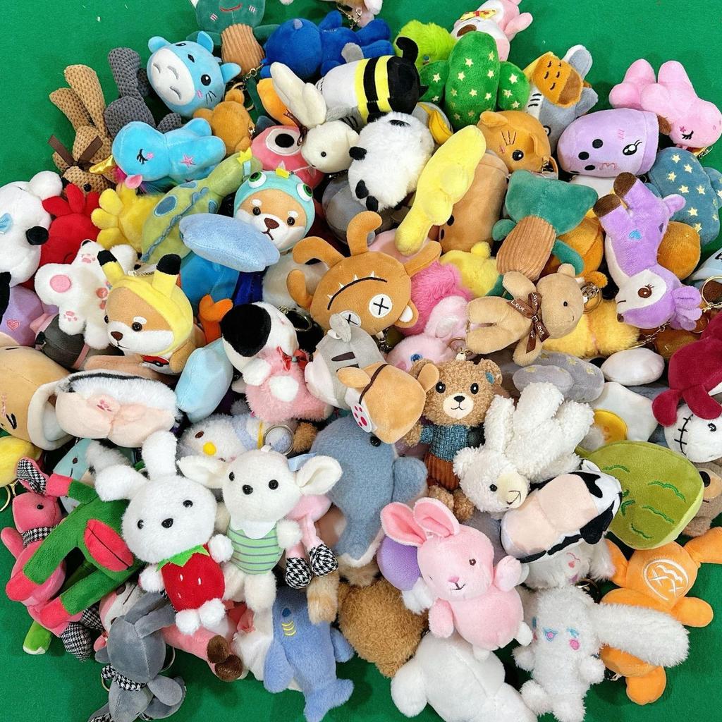 Pluche Hamster Pop Rugzak Hanger & Schattige Cartoon Muis Sleutelhanger