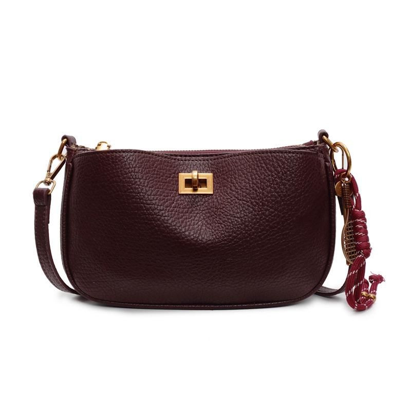 Small Square Bag Women's New Fashion Casual Versatile One-shoulder Crossbody Bag Commuter Bag