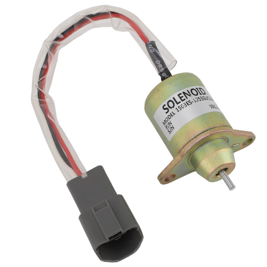 1503ES 12S5SUC12S 12V Fuel Shutdown Shut Off Solenoid for Generator Engine Accurate Operation