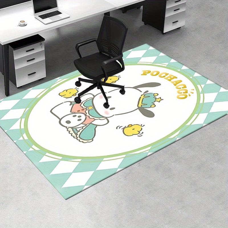 Office Rug Pochacco, Cute Anti-Slip Rug, Machine Washable for Living Room, Bedroom, Office, Multiple Sizes, Bedroom Mat, Decorative Mat, Durable Mat,