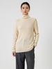 Early Autumn Cashmere & Mulberry Silk High-Neck Slim Fit Knitted Sweater for Women