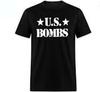U.S. Bombs Rock Band Black T-shirt Short Sleeve All Sizes S To 5Xl