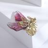 For Women Bee Exquisite Dragonfly Korean Style Brooch Drip oil Pin Butterfly Shpae Suit Accessories