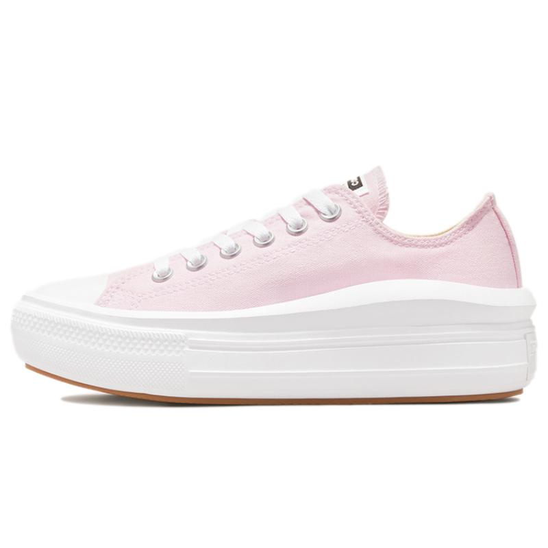 

Converse Chuck Taylor All Star Move Comfortable and Versatile Low-top Canvas Shoes Women s Pink and White 40