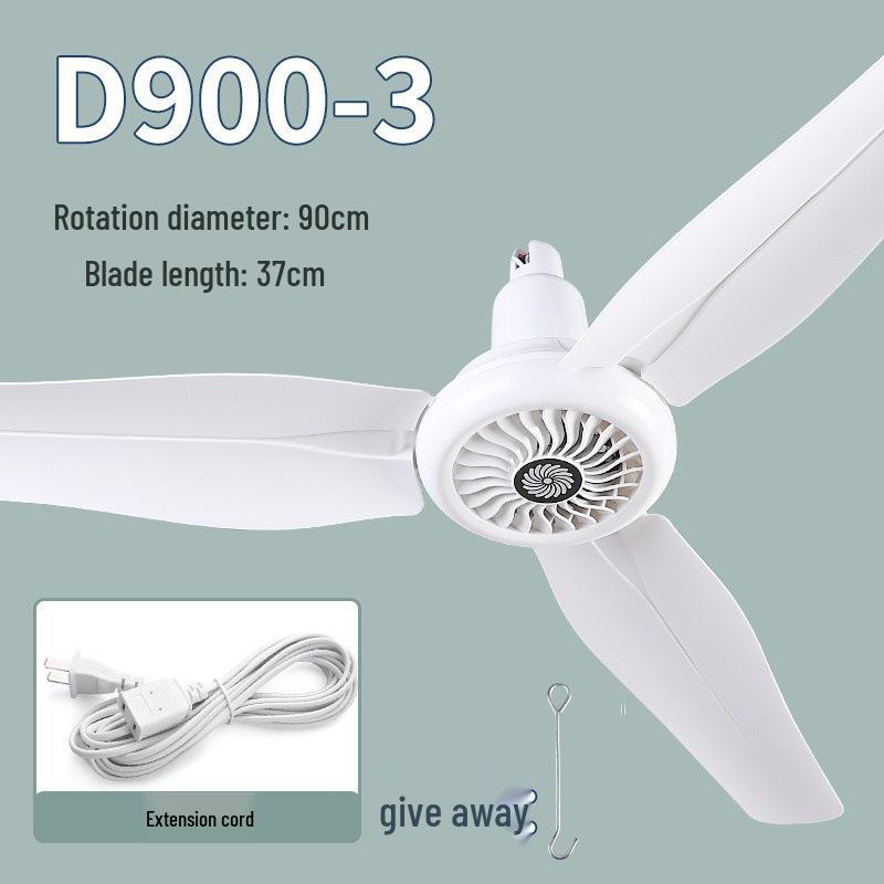 High Power Ceiling Fan with Plastic Blades & Remote, Ideal for Home, Restaurant, Bedroom, Living Room, Workshop, and Hall