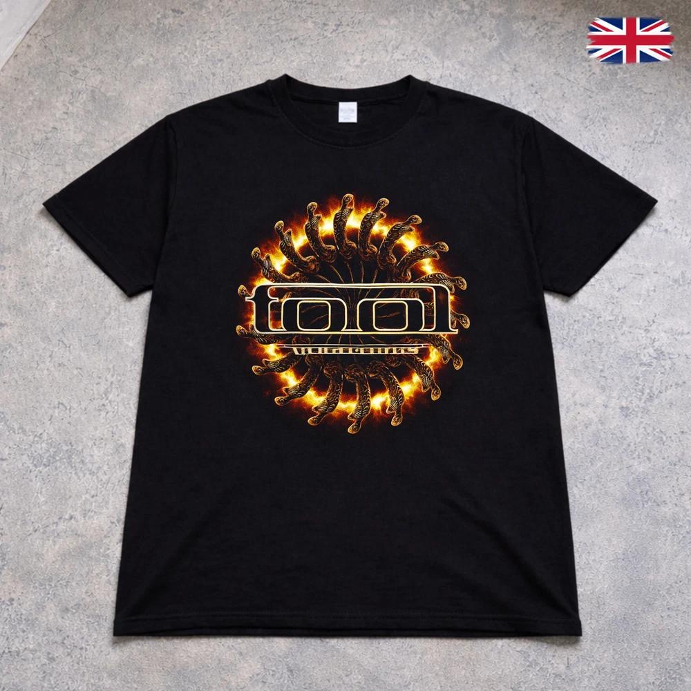 Tool Band T Shirt Lateralus Inspired Logo Metal Rock Tee Adults Kids Black 2XL
