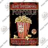 Decor Cinema Vintage Metal Plaque Metal Sign Tin Sign Iron Poster for Movie Theater Club Living Room Home Wall Decor