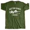 Summer mens black tshirt Tops Summer  TShirt Hatori Hanzo Japanese Samurai Swords Kill Bill Katana New Cotton teeshirt