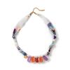 Love Heart Beach Ocean Series Necklace Flower Dopamine Necklace Vintage Cloth Chain Necklace  Male