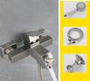 Bathroom Shower Faucet  Wall Mounted 304 SUS Shower Faucet Set Brushed Finished Styel New