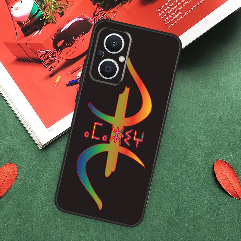 Amazigh Flag Case For OPPO Reno 7 8 Lite 8T 10 11 12 13 Pro 12F 13F 14F OPPO Find X8 X6 X5 X9 Pro Cover
