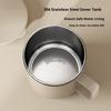 400ML Leak Proof Drinking Cup Stainless Steel Coffee Cup With Lid Drinkware Double Wall Water Bottle Thermal Cup Milk Coffee Mug