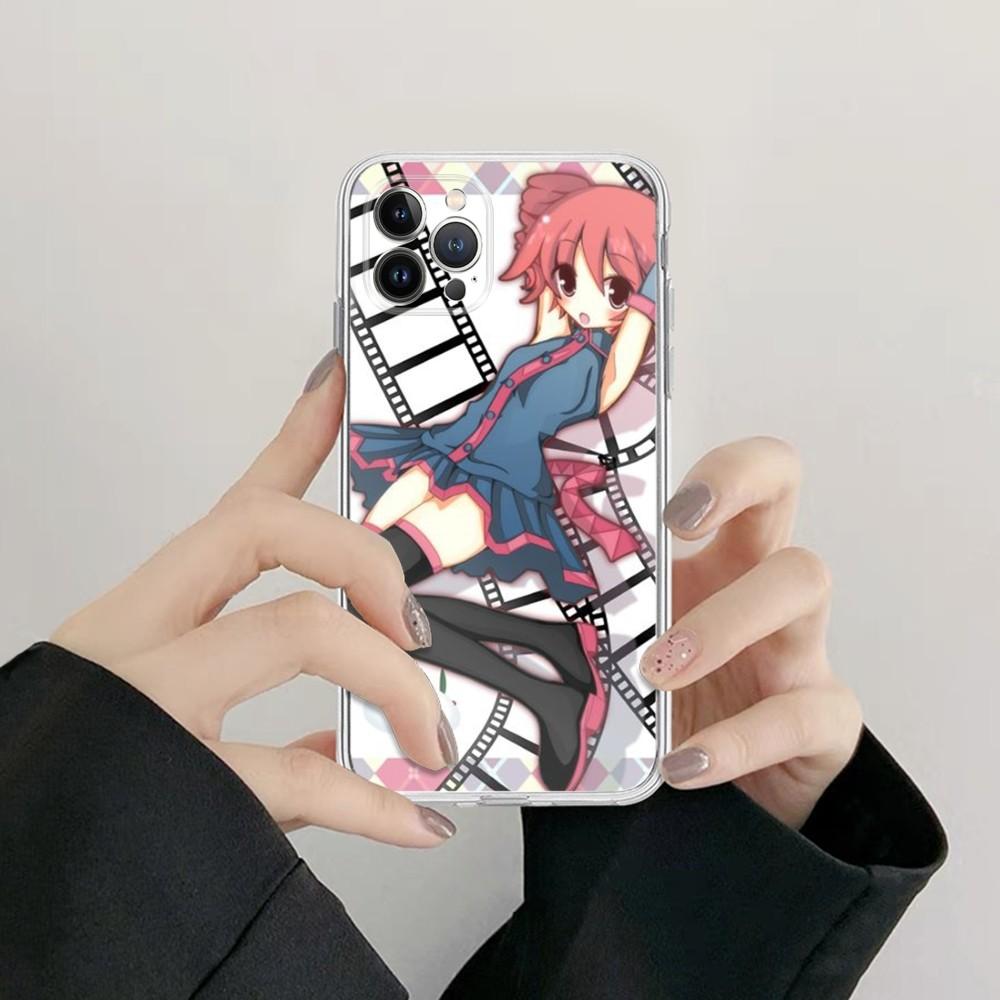 Hot V Kasane Teto Phone Case Silicone Soft For Iphone 16 15 14 13 12 11 Pro Mini XS MAX Plus X Cover
