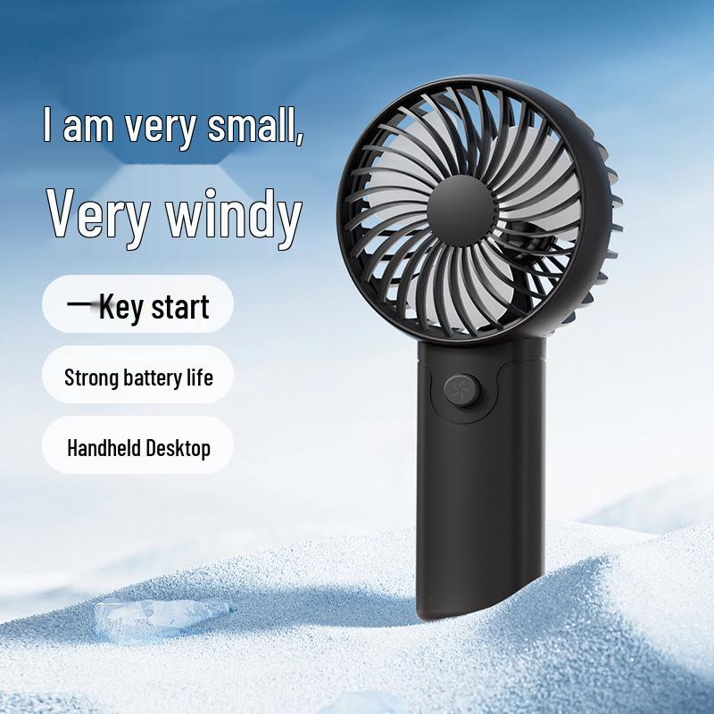 2025 Rechargeable Mini USB Pocket & Desktop Fan - Portable, Handheld, Hookable Electric Fan