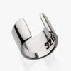 [Brand Name: 2PIECES] Silver Ear Cuff, Men's Simple Accessory, Sold Individually (pi0554)