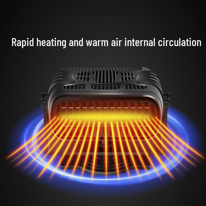 12V Rapid Car Interior Heater: Dual-Mode Defroster & Demister