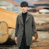 Double-sided Cashmere Coat Medium and Long Autumn and Winter High-end Thickened Wool Trench Coat Nizi Boys Coat