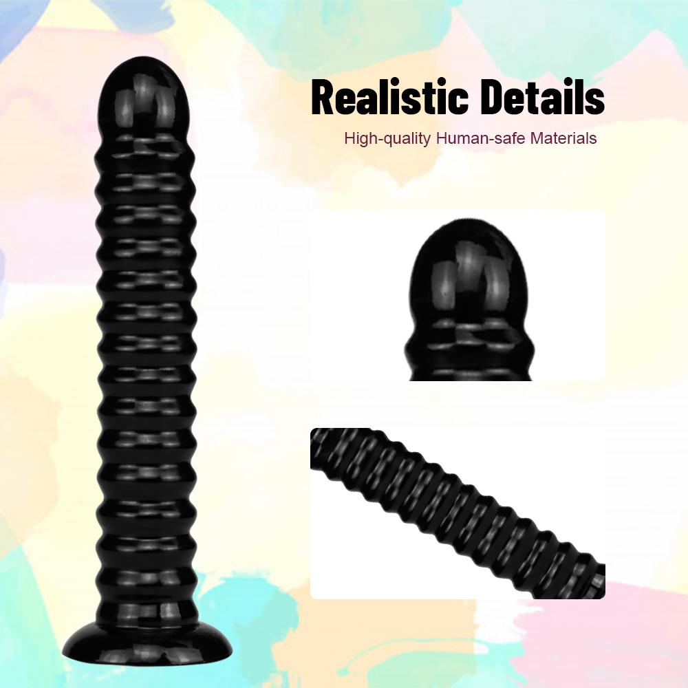 RUNYU Gerçekçi Dildo Cilt Hissi Kadınlar için Seks Oyuncakları Vantuzlu Siyah Penis Kadın Mastürbatörü Anal Seks Ürünü