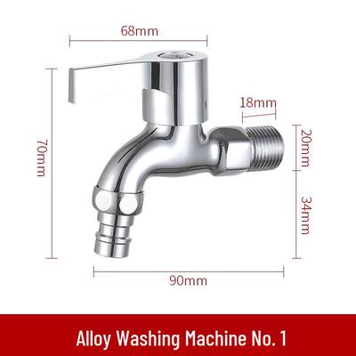 LANGZHIWEN Copper Extra-Long Quick-Open Washing Machine Faucet