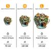 Cup-Shaped Succulent House Wooden Puzzle Irregular Small Animal Pieces Flat Wooden Puzzle