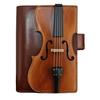 Vintage Violin Faux Leather Notebook Classic Music-Themed Writing Journal for Notes Diary Sketching Elegant Gift for Musicians Writers