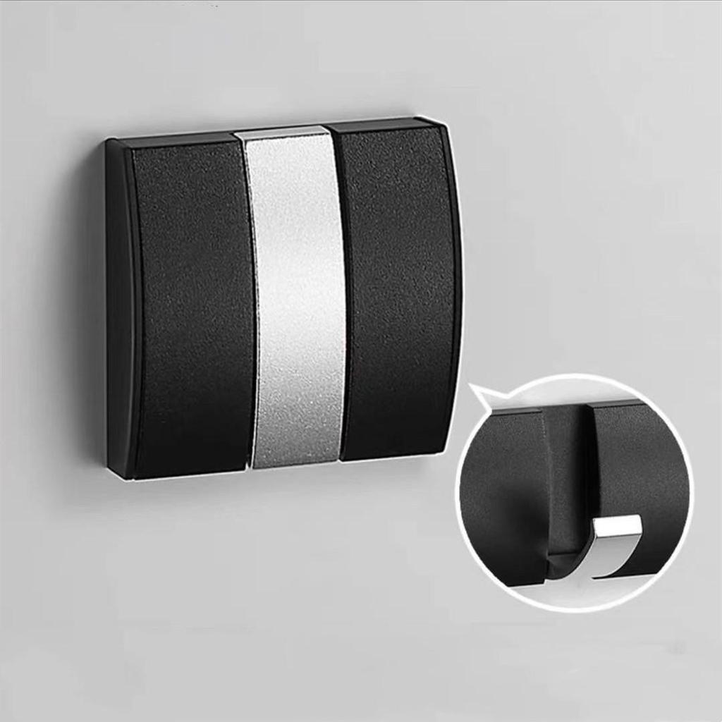 Wall-Mounted Folding Hook for Bathroom, Kitchen, Living Room, Wardrobe - 1 To 6 Row Hooks for Coats, Hats, and Clothes.